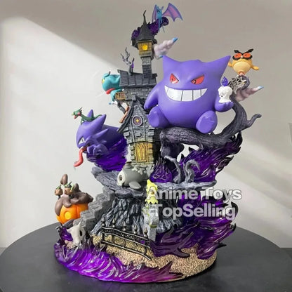 30cm/11.81in Anime Pokemon Figure Gengar Action Figures Pvc Collection Model Toys for Gifts