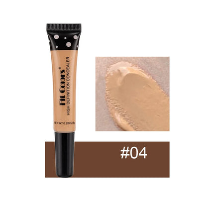 Full Cover Liquid Concealer 8 Color BB Cream Foundation Air-permeable Natural Brightening Makeup Eye Dark Circles Cream Cosmetic