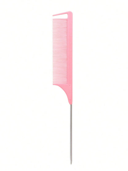 stainless steel pointed tail hair professional hair comb hair brush salon hair styling tool hair comb Special for real hair wigs