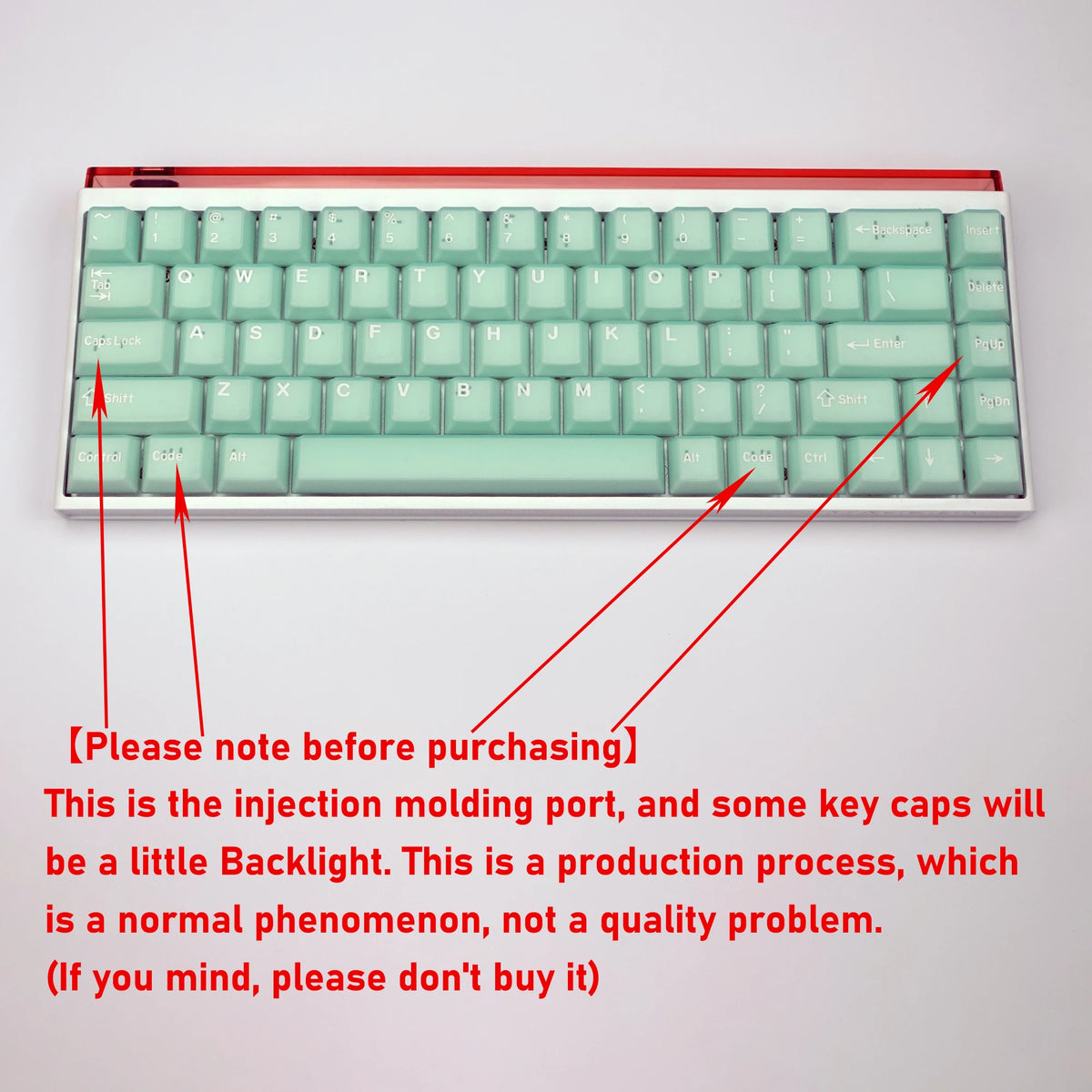 KBDiy GMK Keycap Double Shot GMK Olivia Shoko Jamon WOB Red Samurai Botanical PBT Keycaps Cherry Profile for Mechanical Keyboard