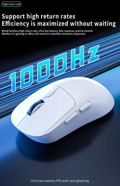 GPW Mouse Bluetooth 2.4G Wireless Three-Mode Rechargeable Ergonomic Office Gaming Portable Mice For iPad PC Laptop Mouse ﻿