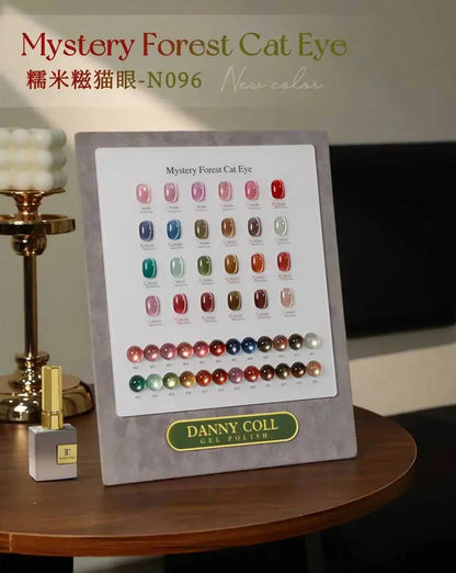 TMPTA/HEMA/TPO Free Magnetic Gel Nail Polish Set With Color Display Cat's Eye Nail Gel Kit Soak Off UV LED Magnet Gel 15ml