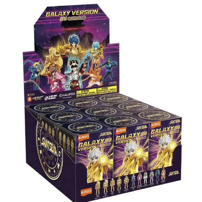 Original Blokees Saint Seiya Galaxy V1V2V03V4 Athena Aries Mu Aiolia Aldebaran Kiki Shiryu Lionet Ban FigureChildren ToysGift