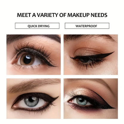 Quick-dry Eyeliner Pencil Makeup Long Lasting Smooth Matte Eye Liner Waterproof Anti Smudge Liquid Eyeliner Pen Eyes Cosmetics