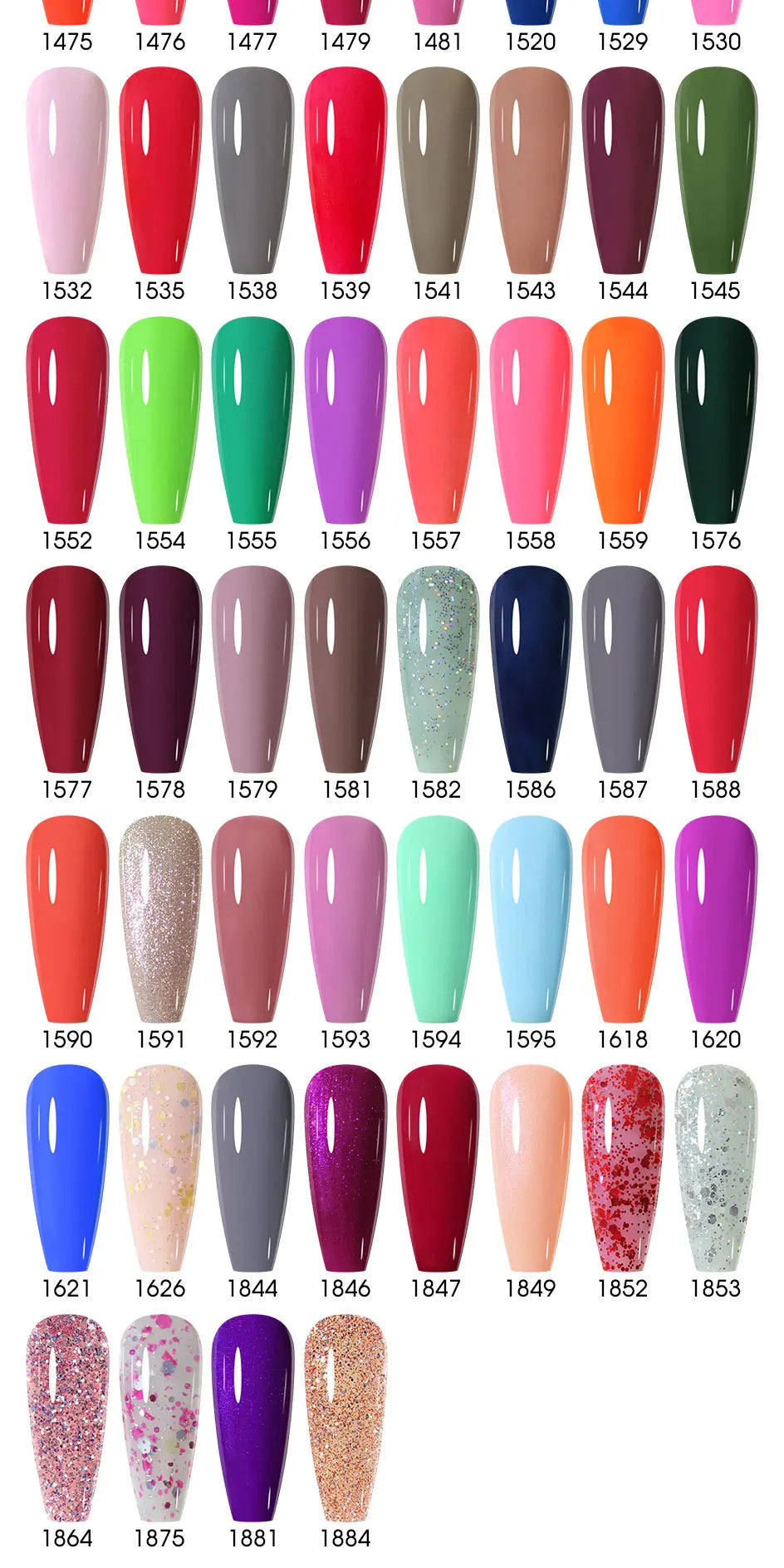 Arte Clavo 8Pcs/Set Gel Nail Polish Set 15ml Colorful Semi Permanent For Manicure Varnish Soak Off UV LED Nail Art Gel Kits