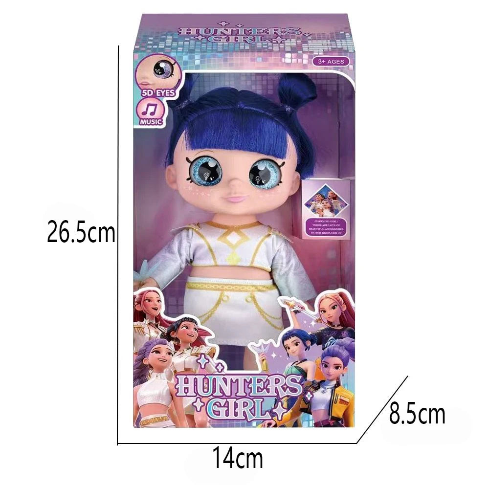 K-Pop Demon Hunters Doll: Hasbro Musical & 5D Glitter Eyes