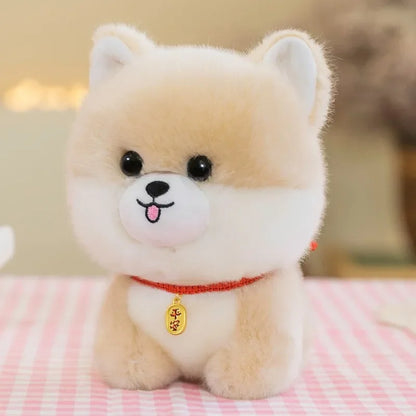 Birthday Gift Cute Puppy Doll Plush Toy Husky Doll Corgi Doll Simulation Animal Plush Doll Children Toy Gift