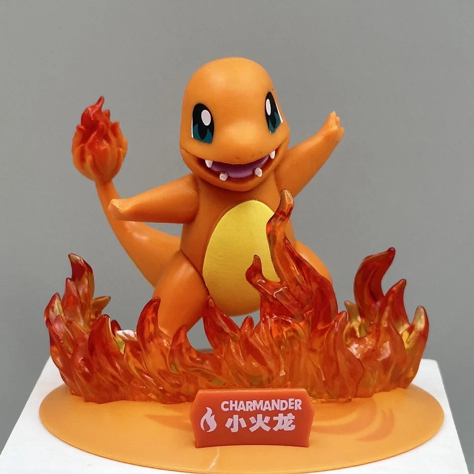 12 style Pok é mon Doll Pikachu Blind Box Anime Models Desktop Decorations Action Figure Collection Pok é mon Toys Birthday Gift