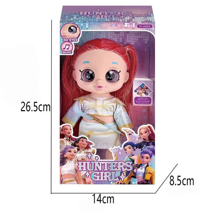 K-Pop Demon Hunters Doll: Hasbro Musical & 5D Glitter Eyes