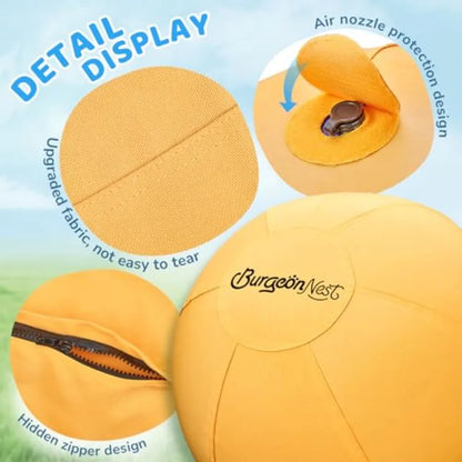25'' Herding Ball for Dogs Herding Ball for Australian Shepherds Cattle Border Collies and Medium/Large Breeds Outdoor Dog/Hors