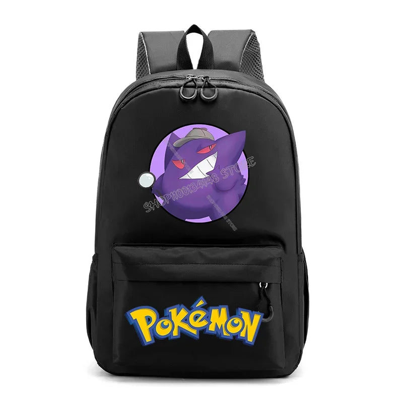 Pokemon Pikachu SchoolBag Primary School Bookbag Large-capacity Kids Backpack Boy Girl Knapsack High-quality Backpack Laptop Bag