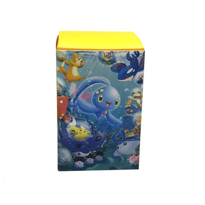 Pocket Monster Watch Anime Pikachu Cartoon Children's Quality Cute Square Watch Gift Box Series Children's Christmas Gifts