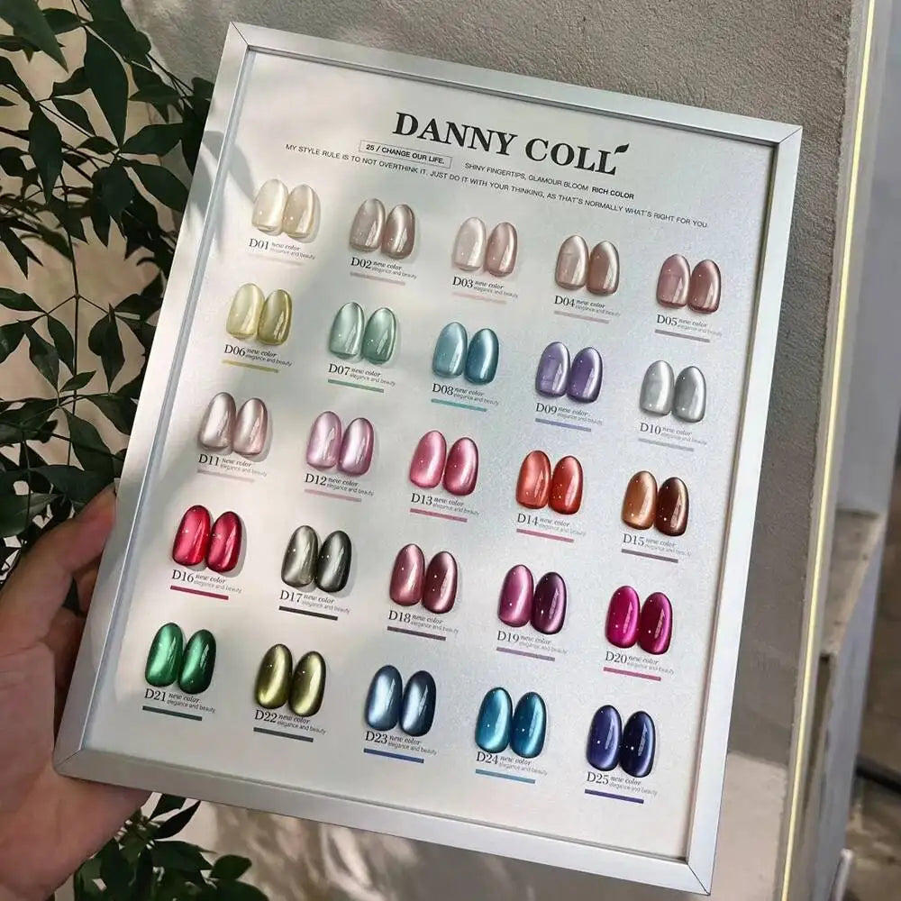 High End 9D Cat Eye Gel Polish Set With Color Board  Magnetic Gel Nail Set Luxury Cat's Eye Gel Soak Off UV LED Nail Varnish