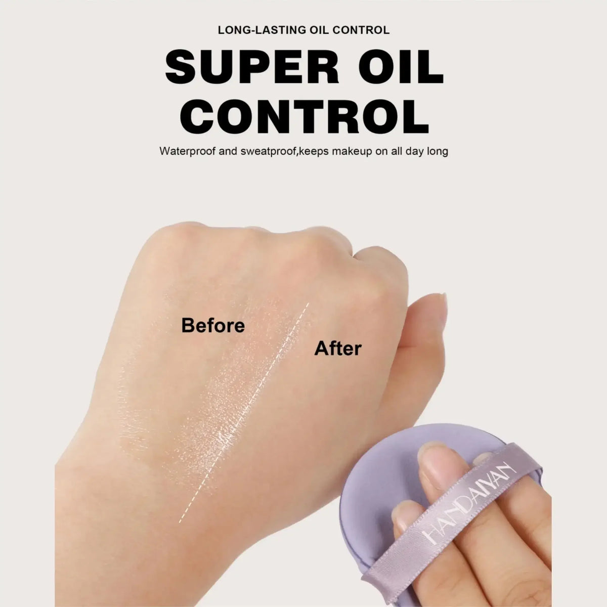 Long Lasting Oil Control Setting Powder Cream Cake Sweatproof Translucent Loose Finishing Makeup