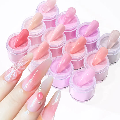Nail Kit Set Acrylic Powder Monomer Acrylic Liquid For Nail Extension Professional Gel Manicure Set False Nails Art Tools Set *&
