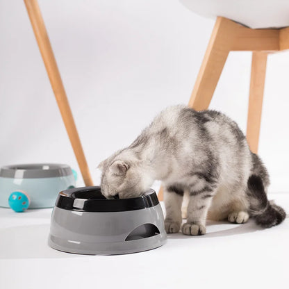 Pet Dog Bowls Floating Not Wetting Mouth Cat Bowl No Spill Drinking Water Feeder Plastic Portable Dog Bowl dog accessories