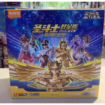 Original Blokees Saint Seiya Galaxy V1V2V03V4 Athena Aries Mu Aiolia Aldebaran Kiki Shiryu Lionet Ban FigureChildren ToysGift