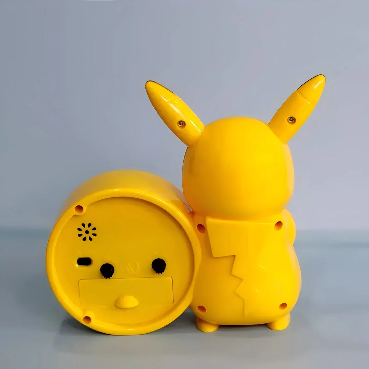Anime Pokemon Pikachu Figures Clock Catoon Kawaii Model Action Decoration Toy Alarm Pointer Watch Student Gift