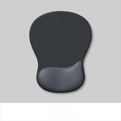 Comfortable Mouse Pad with Gel Wrist Rest Ergonomic Mouse Pad for Pain Relief Smooth Wrist Support Surface and Non-Slip PU Base