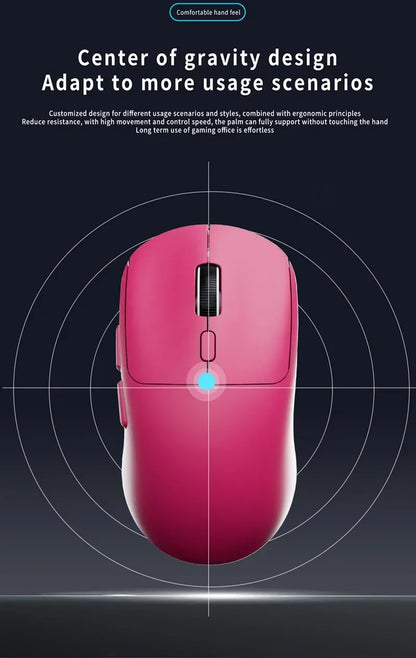 GPW Mouse Bluetooth 2.4G Wireless Three-Mode Rechargeable Ergonomic Office Gaming Portable Mice For iPad PC Laptop Mouse ﻿