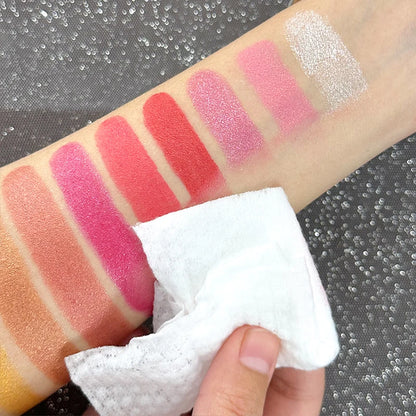 10  Colors Glitter Lipstick Waterproof Long Lasting Diamond Pearlescent Metallic Lipstick Lipgloss Women Lips Makeup Cosmetic