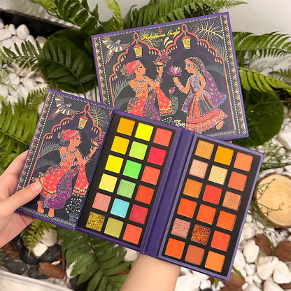72 Colors Glitter Eyeshadow Palette Matte Waterproof Long Lasting Pressed Powder Cosmetics Kit Fashion Women Eye MakeUp Pallet
