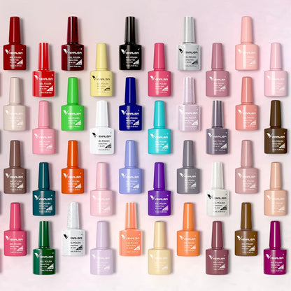 Venalisa VIP5 Nail Gel Polish HEMA/TPO FREE Full Coverage Beautiful Semi Permanent Soak Off UV LED Gel Nail Polish Gel Lacquer