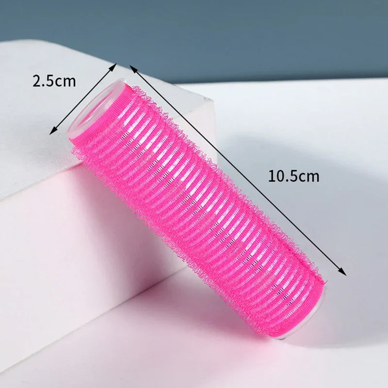 1pc Large Self-Adhesive Hair Rollers Hairdressing Home Use DIY Magic Styling Roller Roll Curler Hair Women Beauty Tools 3 Styles