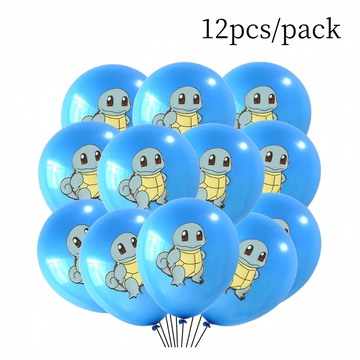 Pokemon Latex Balloons Birthday Party Decor Cartoon Pikachu Balloon Poke Ball Balloons Baby Shower Kids Favor For Party Supplies