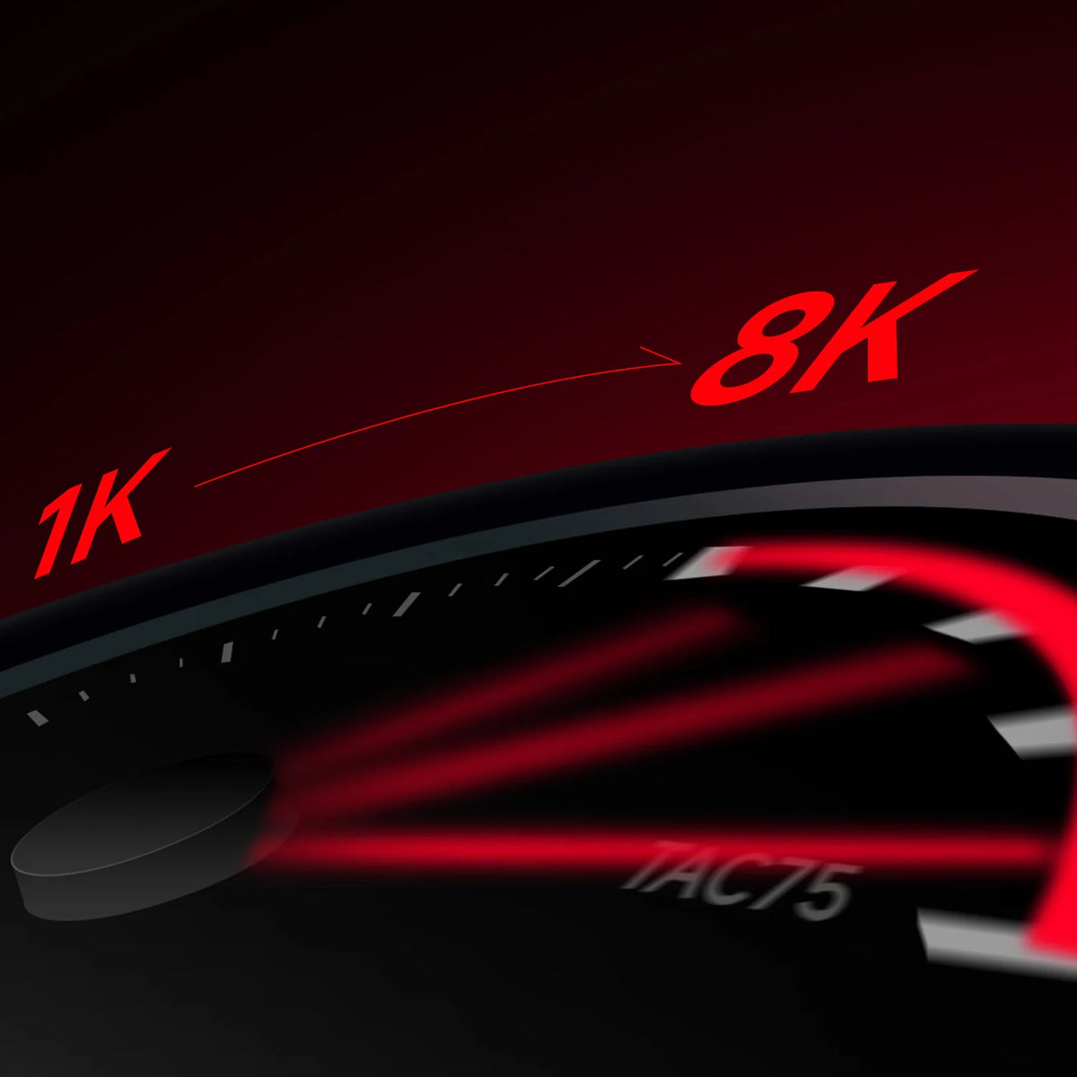 AKKO TAC75 HE Magnetic Switch Keyboard 75% Gaming Keyboards Rapid Trigger 0.005mm 8K RGB Wired Esports Custom Keyboard for Gamer
