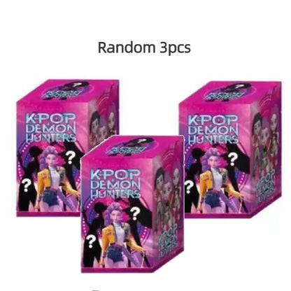 K-Pop Demon Hunters Blind Box: Bandai 10cm Mini Figure Set