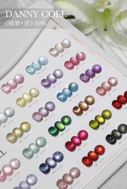 New Cat Eye Gel Nail Polish Collection Set With Free Display UV LED Gel Polish 9D Magnet Cat's Eye Magenetic Gel 30pcs/set 15ml
