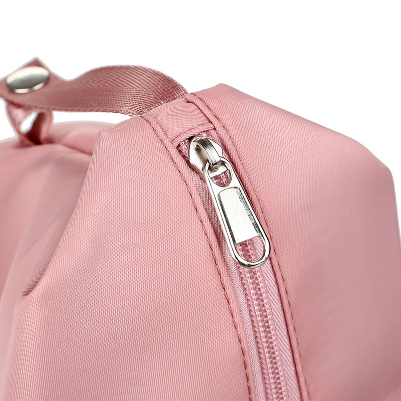 Extendable Women's Large Capacity Storage Luggage Handbag Leisure Travel Duffle Bag Waterproof Nylon Sports and Fitness Handbag