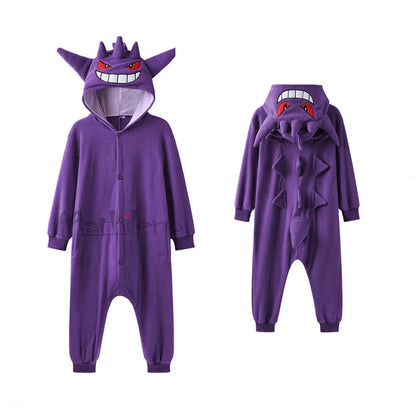 Cartoon Kigurumi Dragon Onesie Boys Halloween Festival Party Cosplay Costume Kids Pajama Children Charizard One Piece Outfit