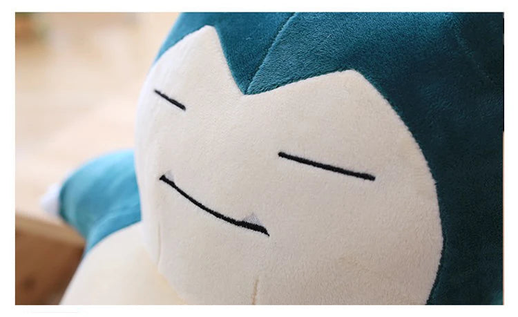 30/50cm Pokemon Snorlax Plush Toys Cartoon Japan Anime Monster Elf Plush Doll Soft Stuffed Animal Doll Birthday Gift For Girls