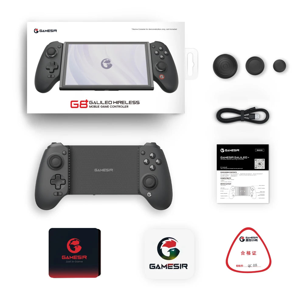 GameSir G8 Galileo Cellphone Gamepad Game Controller with Hall Effect Joystick for iPhone 15 Android Mobile Phone Cloud Gaming