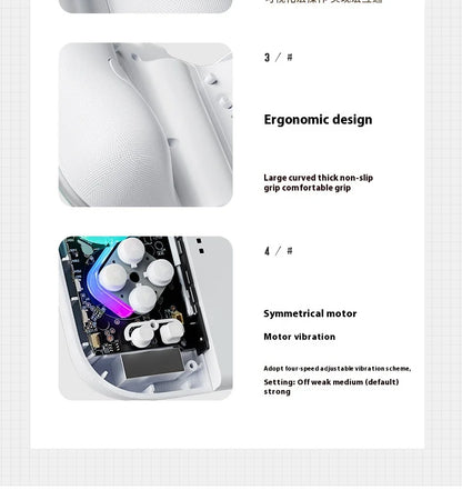 Aolion J20 Knight Wireless Gamepad with Left And Right Switch Hall Joystick Motion Sensing Custom For NS Joycon Game Accessories