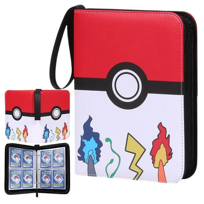 Pokemon Card Binder 400 Pocket Anim Card Holder Album Trading Card