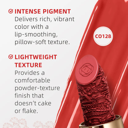 CATKIN Makeup Velvet Matte Lipstick, Hydrating Satin Long Lasting lipstick with Smooth and Creamy Texture