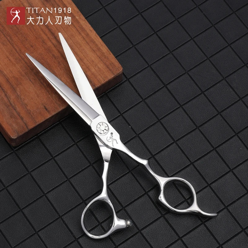 Titan professional barber hair scissor salon cutting  scissors hairdressing scissors Japan vg10 steel