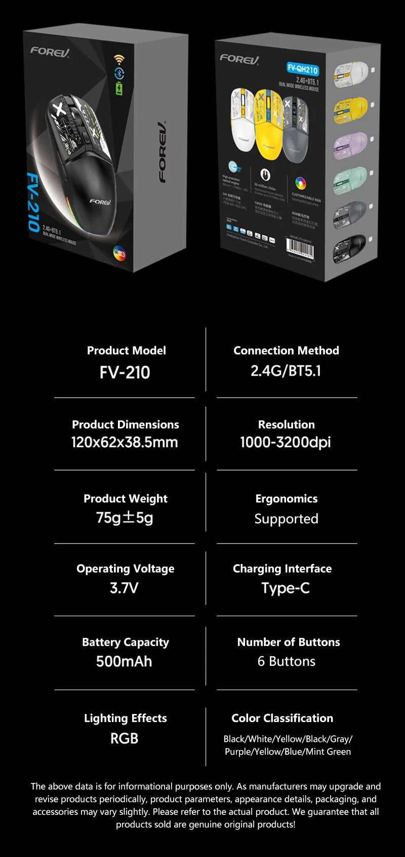Stylish Lightweight Tri-Mode Bluetooth Wireless Mouse Rechargeable Silent Mouse Low Latency for Gaming Esports Office Work