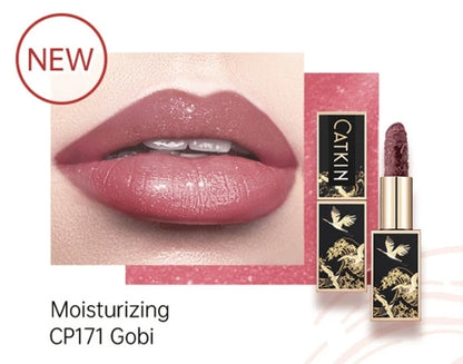 CATKIN Makeup Velvet Matte Lipstick, Hydrating Satin Long Lasting lipstick with Smooth and Creamy Texture