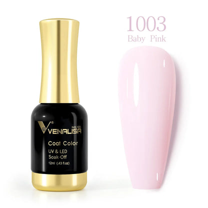 Venalisa TPO FREE Tempered Top Coat Nail Paint Gel Platinum Gel Polish Nail Soak Off UV LED Gel Polish Nail Lacquer Varnishes