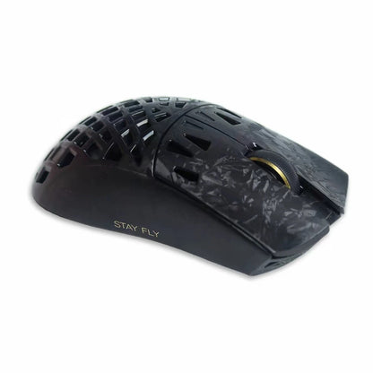 IPI FLY Wireless Gaming Mouse, Carbon Fiber 3-Mode PAW3950 Sensor, 8K Polling Rate Lightweight Esports Mouse Gift