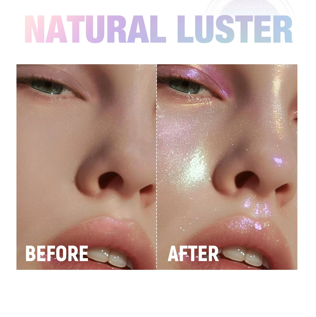 Multipurpose Pressed Powder Eyeshadow Palette Waterproof Long Lasting Highly Pigmented Rainbow Highlighter Chameleon Makeup
