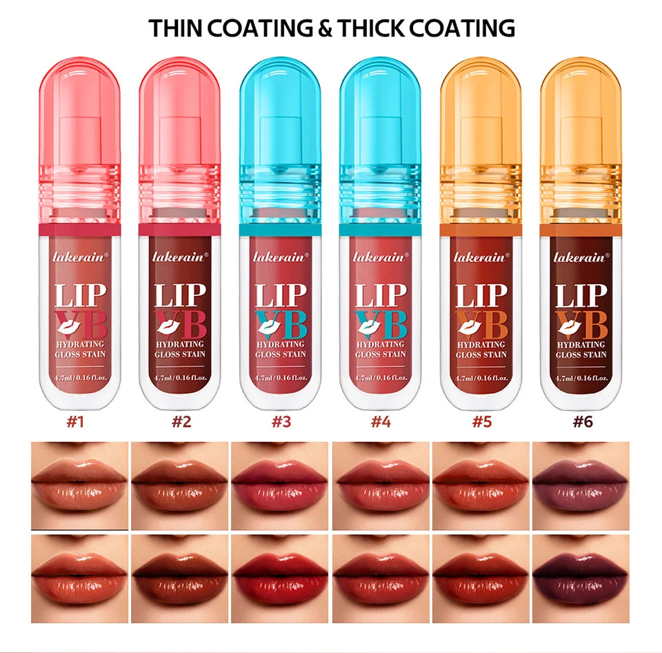 LIP Hydrating Gloss Stain Instant Glossy Wetness Long Lasting Hydrating Soothe And Moisturize Lips Cachieve The Perfect Lip Look