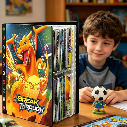 NEW Pokemon Charizard Cards Album Book 240PCS Pok é mon Game Card Album VMAX GX EX Holder Collection Binder Folder Kids Gifts