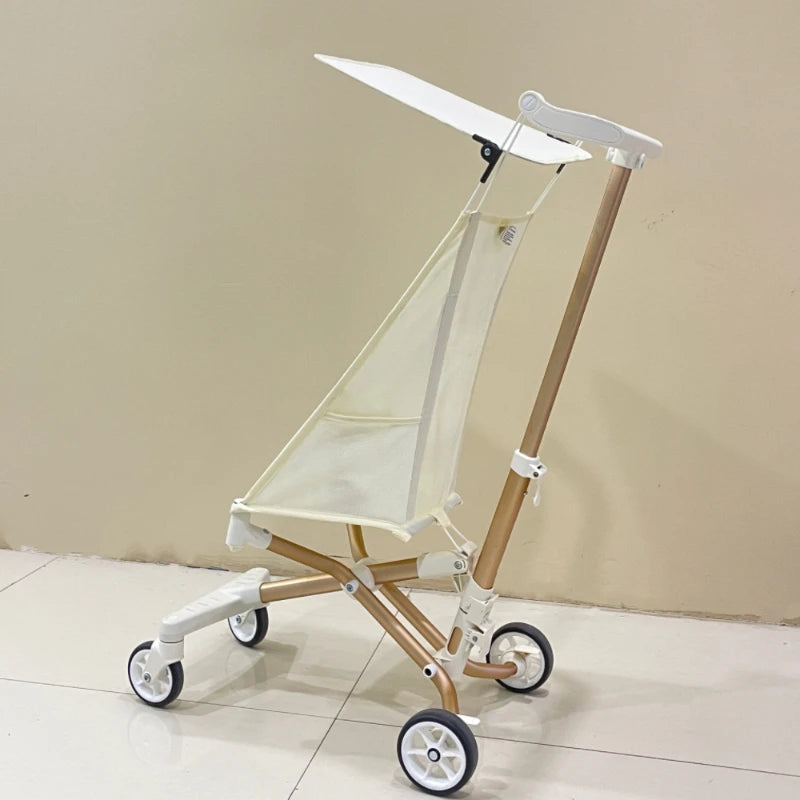 Lightweight Travel Stroller High Quality Baby Stroller Comfortable 1-8 Years Old Foldable Four Wheels Stroller Pram