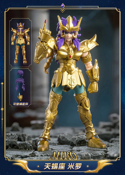 Original Blokees Saint Seiya Galaxy V1V2V03V4 Athena Aries Mu Aiolia Aldebaran Kiki Shiryu Lionet Ban FigureChildren ToysGift