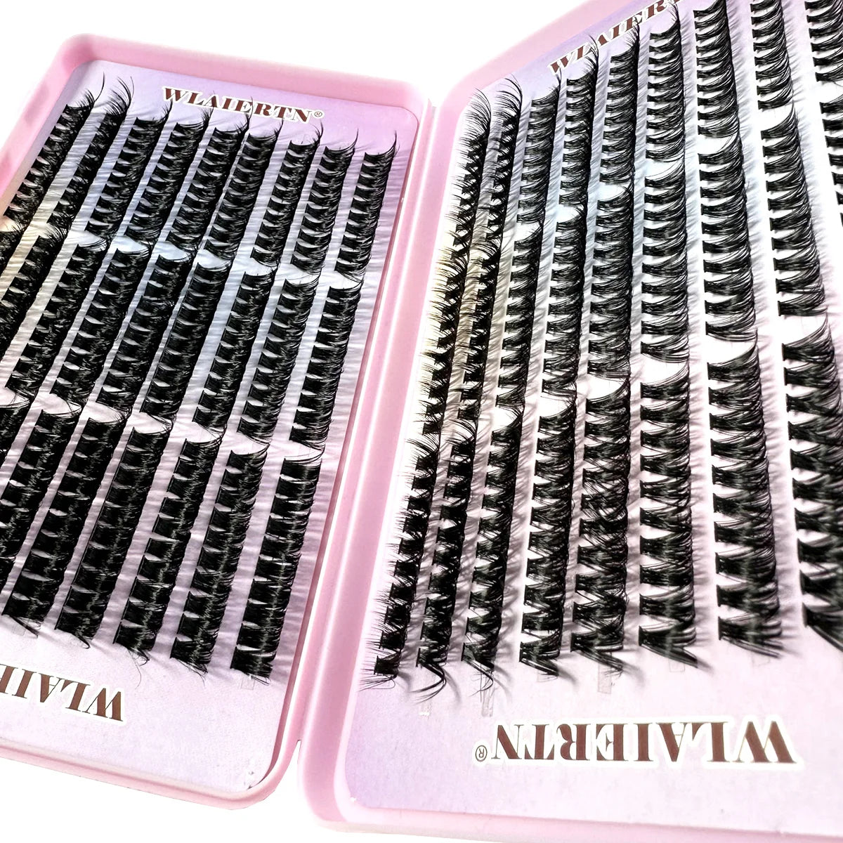 Faux Mink Eyelashes 540Cluster C Curled 9-16mm Mixed Natural Eyelash Extension 3D Russian Strip Personal Eyelash Makeup Tool